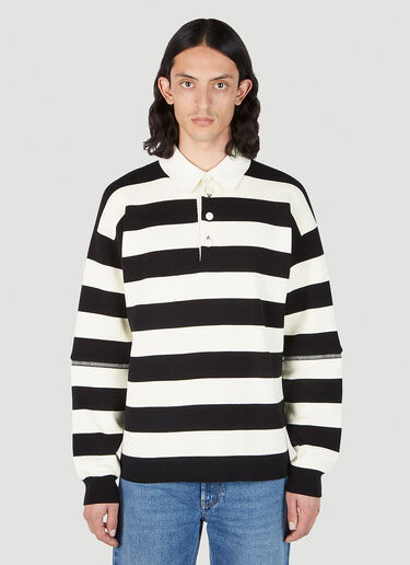 Gucci Striped Polo Shirt White guc0152032