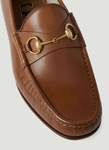 Gucci Horsebit Loafers Brown guc0152092