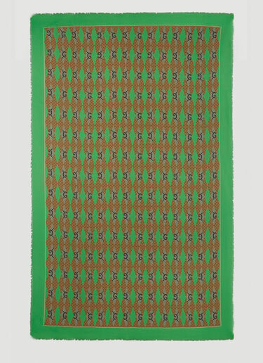 Jumbo Rhomby 围巾 Gucci Jumbo Rhomby 围巾 绿色 guc0152121