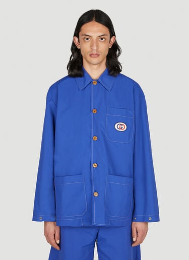 Gucci Gremlin Classic Overshirt Blue guc0152303