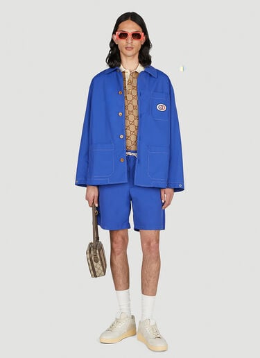 Gucci Gremlin Classic Overshirt Blue guc0152303