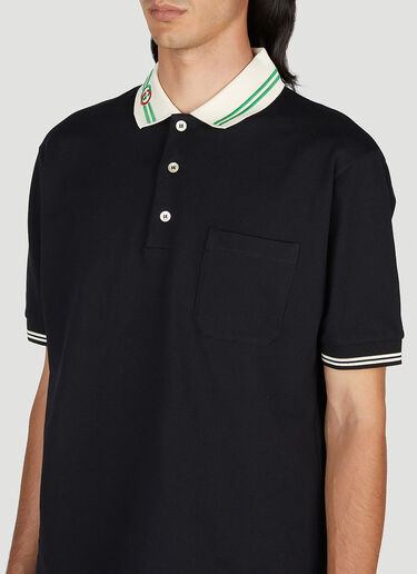 Interlocking G Polo Shirt Gucci Interlocking G Polo Shirt Black guc0153020