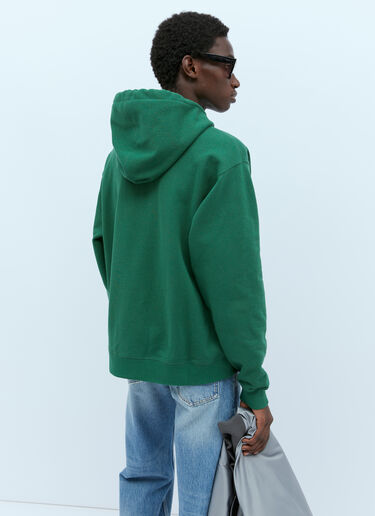 Interlocking G Torchon Hooded Sweatshirt Gucci Interlocking G Torchon Hooded Sweatshirt Green guc0153052