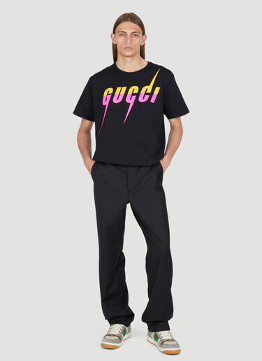 Blade Print T-Shirt Gucci Blade Print T-Shirt Black guc0153056