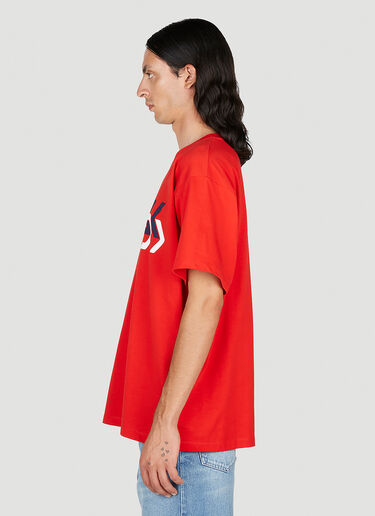 Mirror Print T-Shirt Gucci Mirror Print T-Shirt Red guc0153059