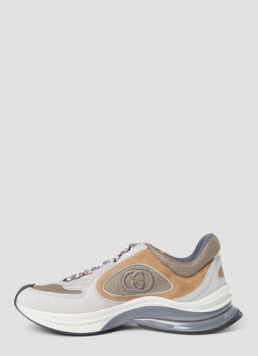 Run 皮革运动鞋 Gucci Run 皮革运动鞋 象牙白 guc0153074