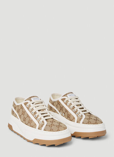 GG Canvas Sneakers Gucci GG Canvas Sneakers Brown guc0153081