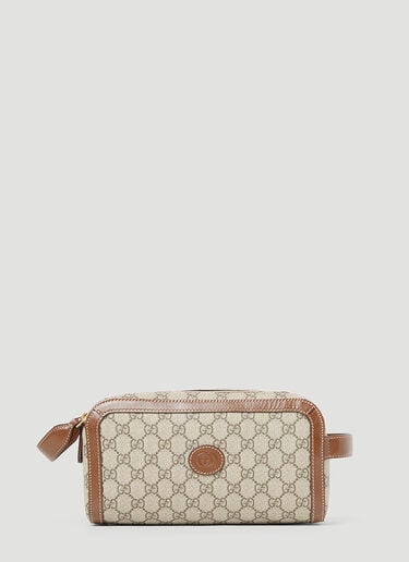 Interlocking G Toiletry Bag Gucci Interlocking G Toiletry Bag Brown guc0153138
