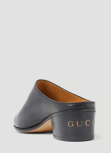 Gucci Heel Mules Black guc0154028