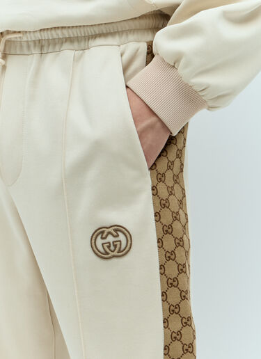 GG Track Pants Gucci GG Track Pants Beige guc0155009