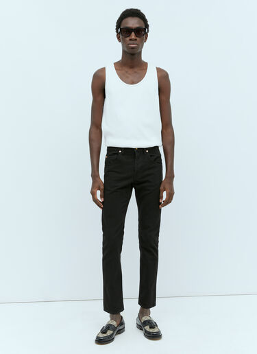 Gucci Horsebit Jeans Black guc0155017