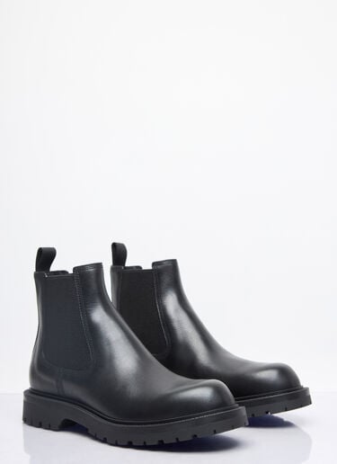 Web Chelsea Boots Gucci Web Chelsea Boots Black guc0157038