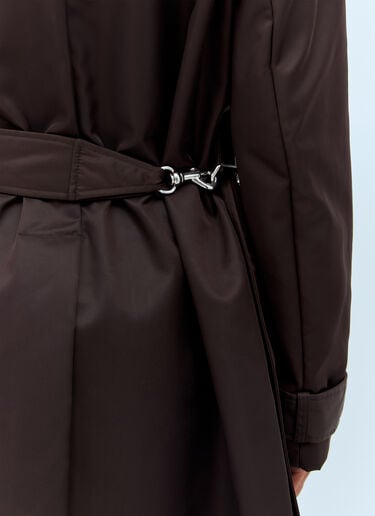 Gabardine Coat Gucci Gabardine Coat Brown guc0158001