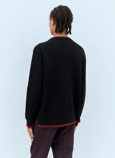 ウール&カシミアセーター Gucci ウール&カシミアセーター ブラック guc0158008