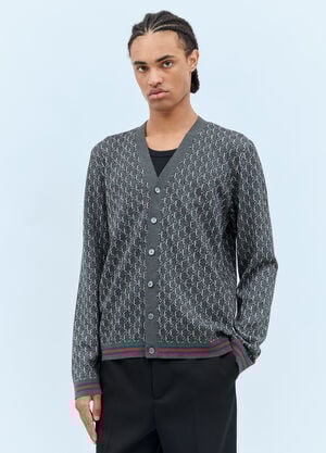 Gucci GG Shadow Cardigan Grey guc0158009