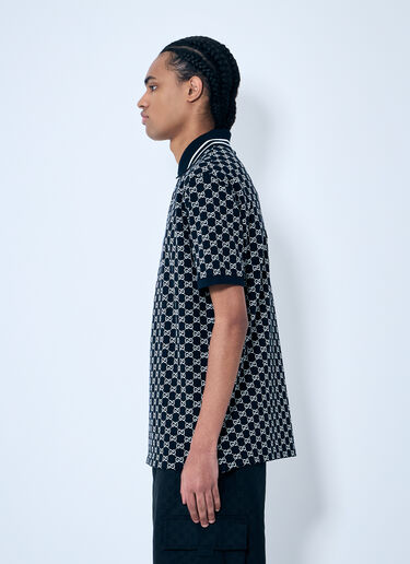 GG 珠地棉 Polo 衫 Gucci GG 珠地棉 Polo 衫 藏蓝色 guc0159030