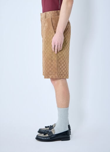 Gucci エンボスGGスエードショートパンツ  ベージュ guc0159039