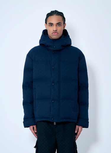 Gucci GG Canvas Down Jacket Blue guc0159042