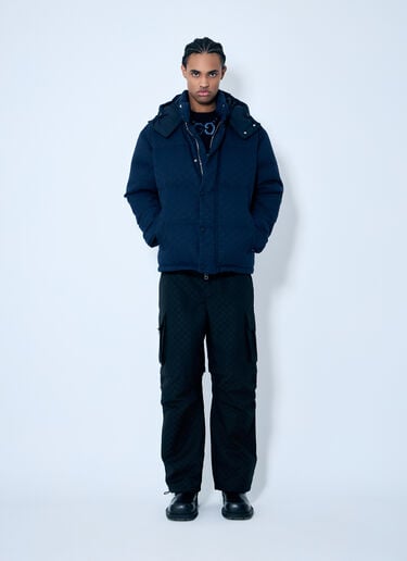 GGキャンバスダウンジャケット Gucci GGキャンバスダウンジャケット ブルー guc0159042