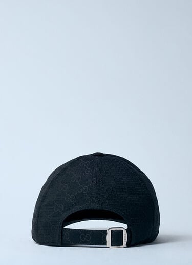 GG Ripstop Baseball Cap Gucci GG Ripstop Baseball Cap Black guc0159075