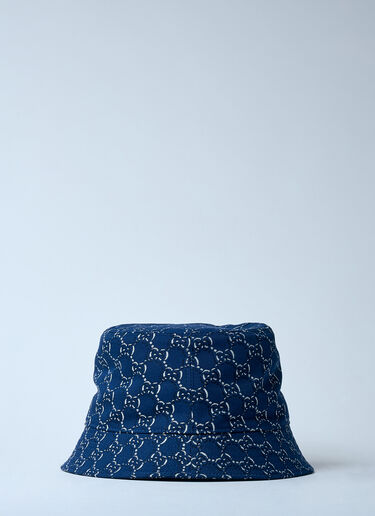 Gucci GG バケットハット  ブルー guc0159078