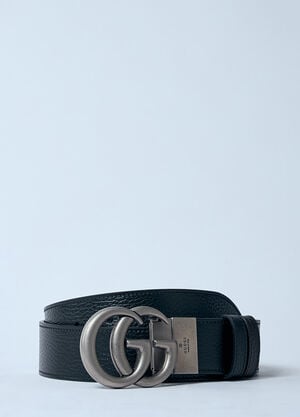 Gucci GG 마몽트 양면 벨트  블랙 guc0159087