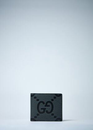 Gucci Maxi GG Bi-Fold Wallet Black guc0159091