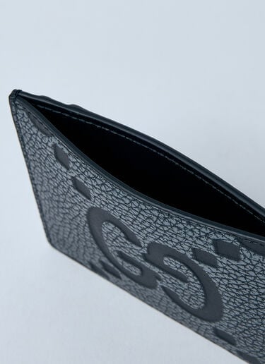 Gucci Leather Maxi GG Cardholder Black guc0159094
