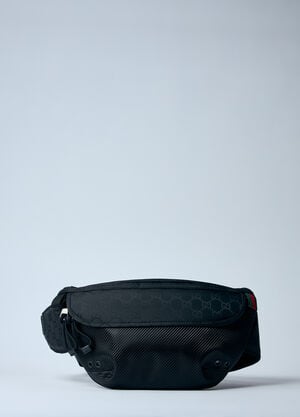 Gucci 小号 GG 腰包  黑色 guc0159100