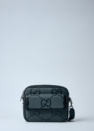Gucci Small Jumbo GG Crossbody Bag Grey guc0159104
