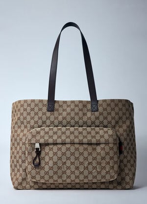 Gucci 大号 GG 托特包  米色 guc0159110