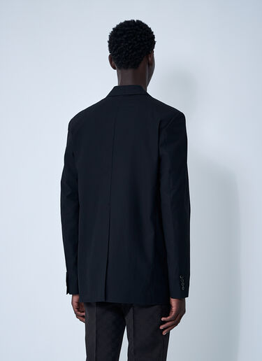 Gucci Double-Breasted Blazer Black guc0160004