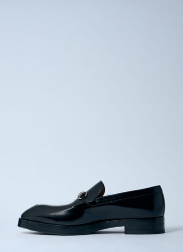 Moccasins With Clamp Gucci Moccasins With Clamp Black guc0160012