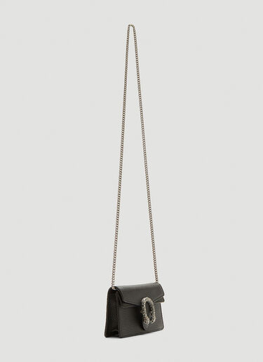 Dionysus Super Mini Shoulder Bag Gucci Dionysus Super Mini Shoulder Bag Black guc0229017