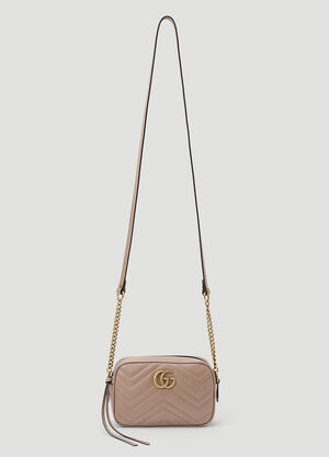 Gucci Small GG Marmont Shoulder Bag Pink guc0243199