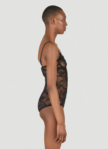 Floral Lace Bodysuit Gucci Floral Lace Bodysuit Black guc0247094