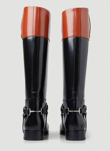 Zelda Harness Knee High Riding Boots Gucci Zelda Harness Knee High Riding Boots Black guc0247103