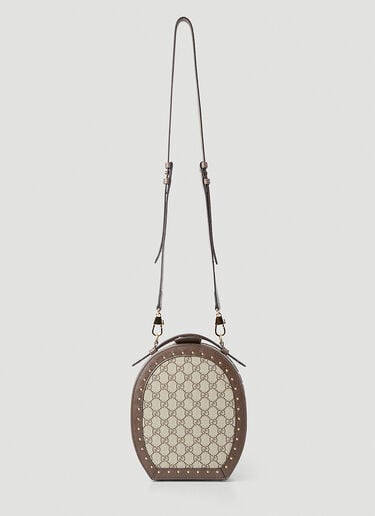 Gucci GG 슈프림 트렁크 숄더백 브라운 guc0247223