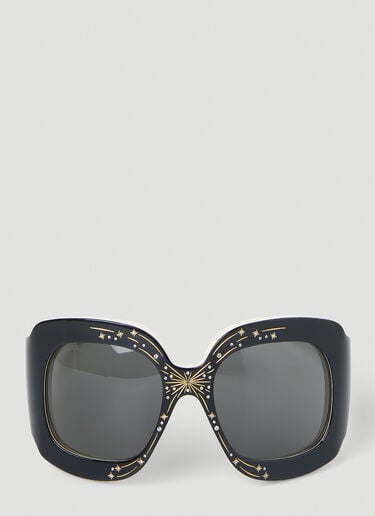 Oversize Square Frame Sunglasses Gucci Oversize Square Frame Sunglasses Black guc0247358