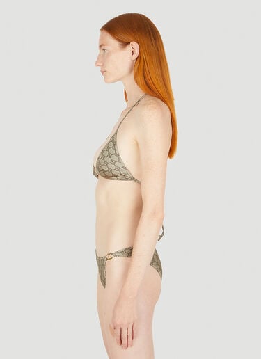 GG String Bikini Gucci GG String Bikini Beige guc0250082