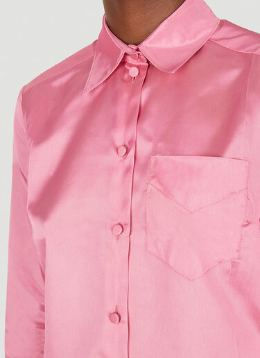 Gucci Classic Button Down Shirt Pink guc0250087