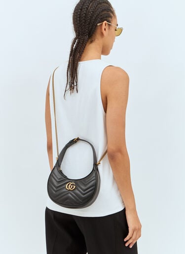 Gucci GG Marmont Mini Shoulder Bag Black guc0250186