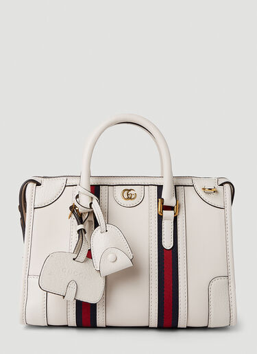 Gucci Double G Top Handle Handbag White guc0251010