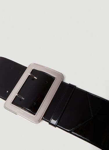 Gucci 漆皮宽腰带 黑 guc0251021