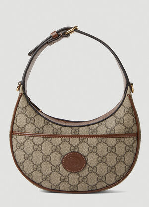 Gucci GG 迷你复古手提包 棕色 guc0251129