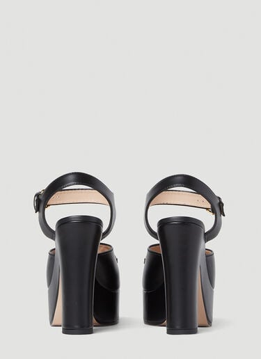 Gucci 홀스빗 플랫폼 샌들 블랙 guc0251154
