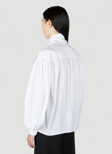 Tie Front Shirt Gucci Tie Front Shirt White guc0251177