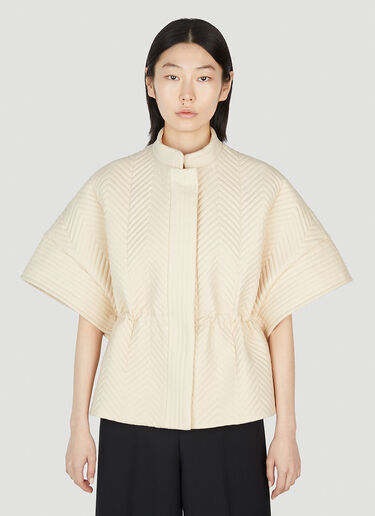 Gucci 绗缝短袖夹克 米色 guc0251178