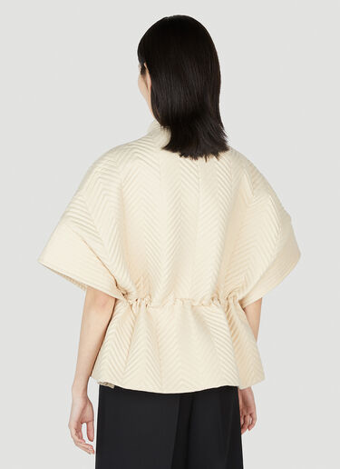 Gucci 绗缝短袖夹克 米色 guc0251178