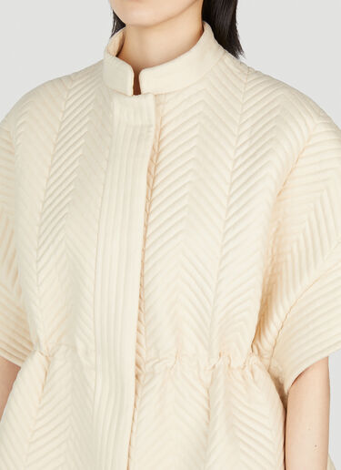 Gucci 绗缝短袖夹克 米色 guc0251178